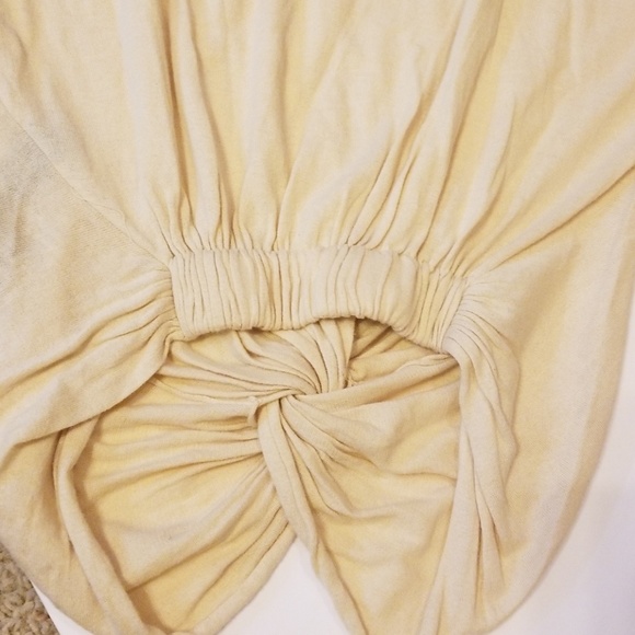 ZARA T Knit Classic Top with front knot Size M - Picture 4 of 4